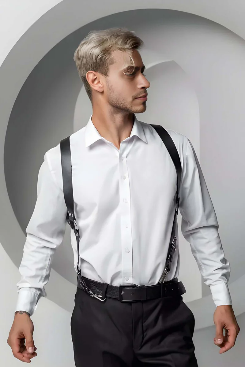 X-Back Harness fashion accessory, black