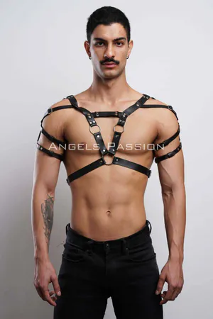 Warrior Viking Men's Harness, Men's PartyWear, Viking Cosplay - APFTM6