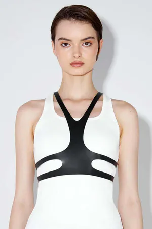 Sexy Leather Chest Harness - APFT1374