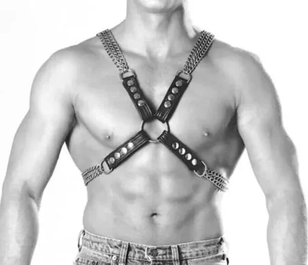 Chained Chest Harness for Men - APFTM219