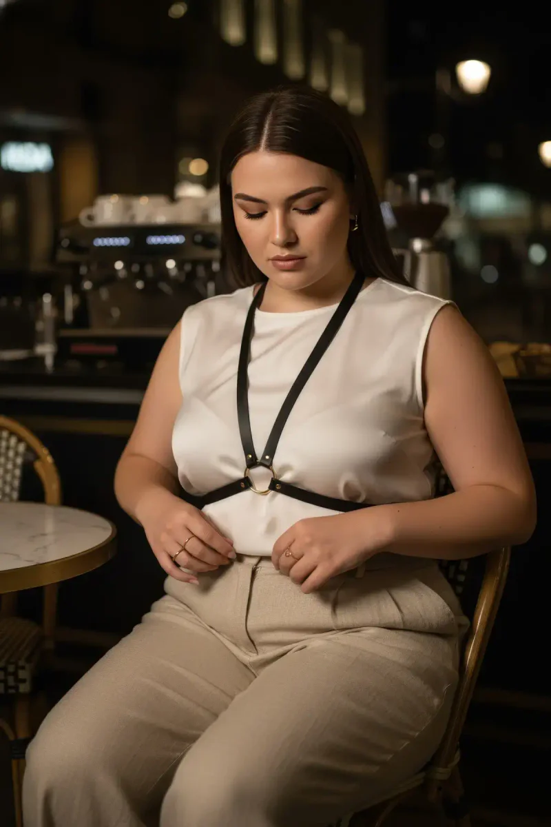Everyday Fashion Harness Outfit Black with
