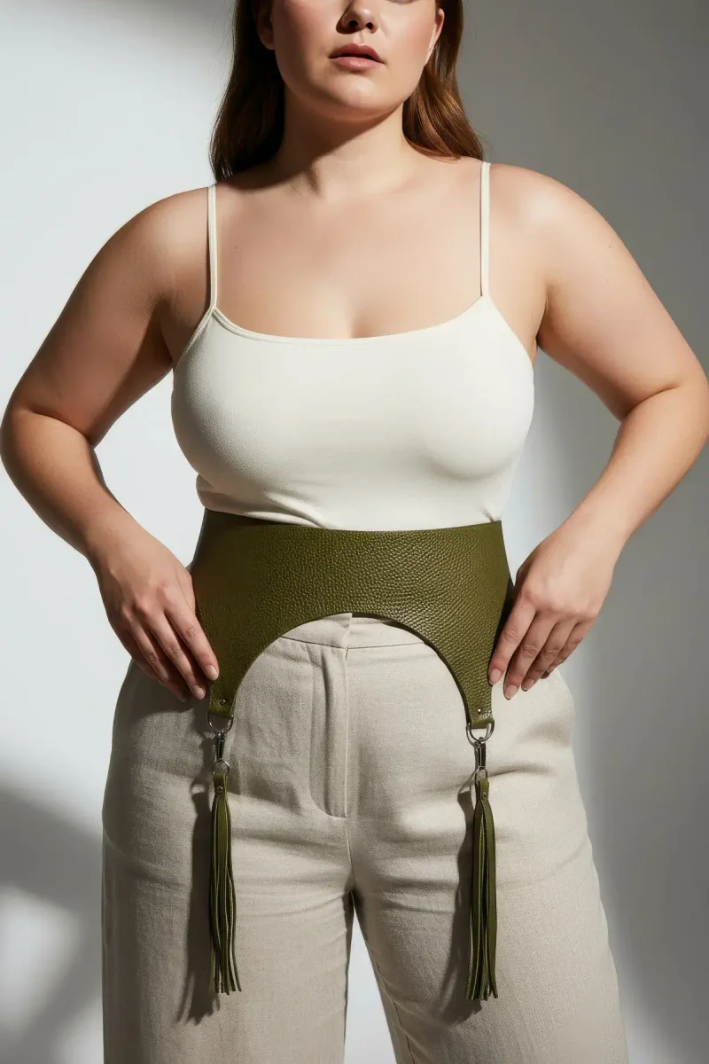 Plus Size Underbust Harness with Tassel