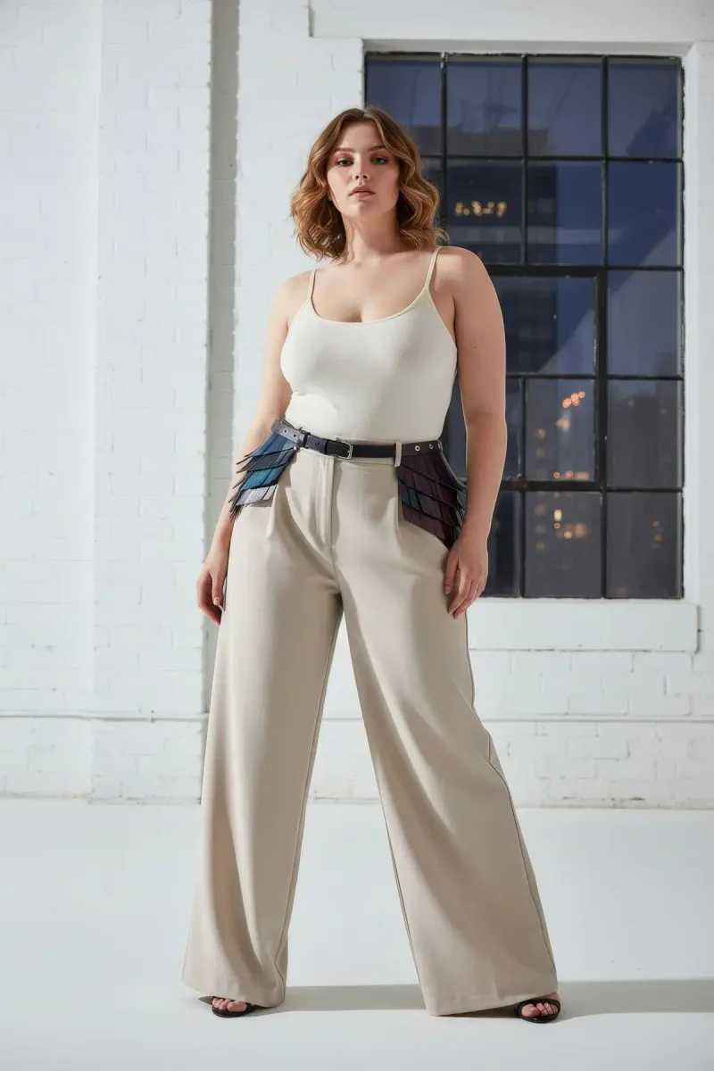 Fashion Waist Harness with Shimmer