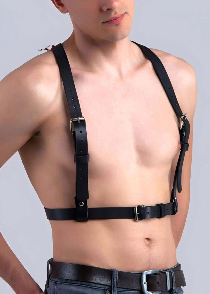 Men's Erotic Clothing - Sexy Plus Size Wear | Black & Red Erotic Apparel - Image 1