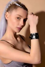 Leather Bracelet - Stylish Leather Band With Fashion Ring & Adjustable Strap