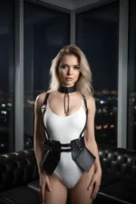 Wide Leather Belt – Stylish Adjustable Plus Size Leather Waist Accessory - Image 3